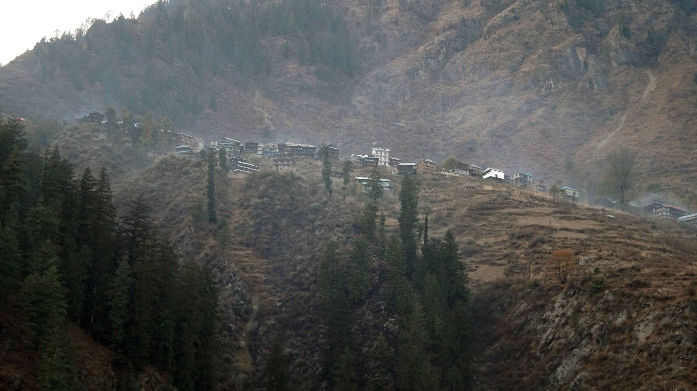 The first view of Malana