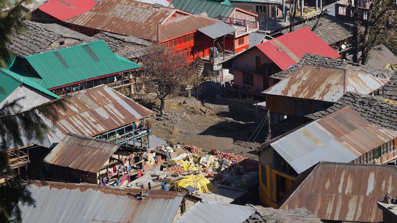 A building under construction using bricks and mortar